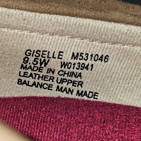 NEW Munro Giselle Loafer Womens 9.5 WIDE Fawn Brown Suede Slip On Cushioned - Picture 12 of 13